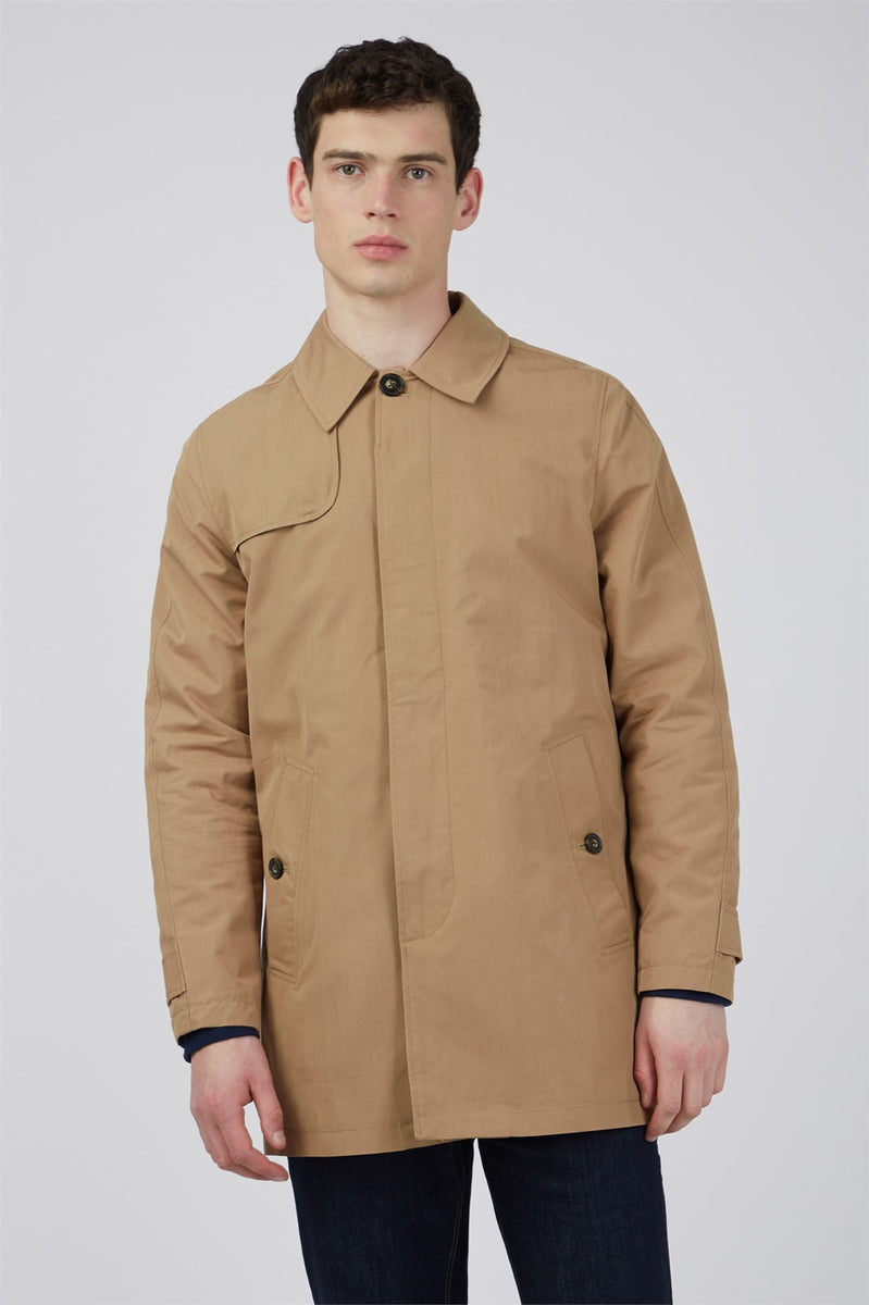 HAMMOND AND CO Plain Mac Coat Tan – Brand Ministry