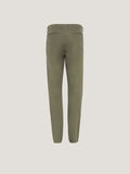 PIOMBO
Olive Green Solid colour cotton trousers