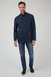 JEFF BANKS
Navy Safari Jacket