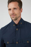 JEFF BANKS
Navy Safari Jacket
