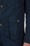 JEFF BANKS
Navy Safari Jacket