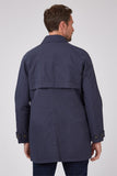 HAMMOND AND CO
Plain Mac Coat Navy