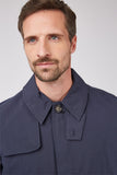 HAMMOND AND CO
Plain Mac Coat Navy