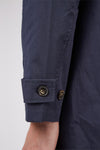 HAMMOND AND CO
Plain Mac Coat Navy