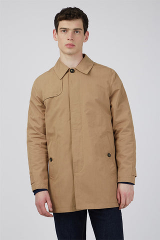 HAMMOND AND CO
Plain Mac Coat Tan