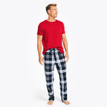 NAUTICA PLAID FLEECE SLEEP PANT