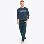 NAUTICA PLAID FLEECE SLEEP PANT