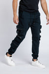 Bloomefield Premium Twill Cargo | Black SKU: BF-001.4