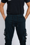 Bloomefield Premium Twill Cargo | Black SKU: BF-001.4
