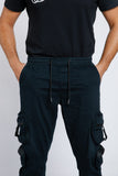 Bloomefield Premium Twill Cargo | Black SKU: BF-001.4
