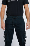 Bloomefield Premium Twill Cargo | Black SKU: BF-001.4