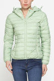 Sleeveless Ultralight Down Jacket – Water-Resistant, Hooded, Summer Lightweight Vest (Green)