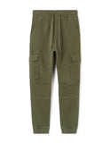 Celio Slim Fit Stretch Cotton Cargo Pants - Khaki