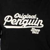 Original Penguin Mens T-shirt Tee Top Short Sleeve Embroidered Summer Cotton Mix