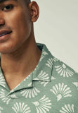 Scott ellis- Polo shirt - green white