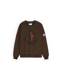 Kids Batch Sweatshirt – Brown