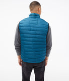 Aeropostale Quilted Puffer Vest Aruba Teal