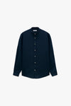 ZARA TEXTURED LINEN - COTTON SHIRT