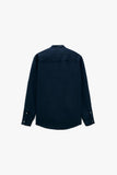 ZARA TEXTURED LINEN - COTTON SHIRT