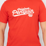 Original Penguin Mens T-shirt Tee Top Short Sleeve Embroidered Summer Cotton Mix