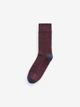 Neutral/Navy Pattern Smart Socks 5 Pack