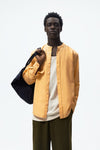 ZARA TEXTURED LINEN - COTTON SHIRT