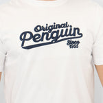 Original Penguin Mens T-shirt Tee Top Short Sleeve Embroidered Summer Cotton Mix