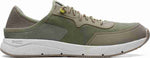 CLARKS Davis Low Olive Combi Running Shoe (Green)