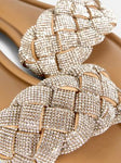 Diamanté Plait Mule