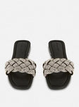 Diamanté Plait Mule