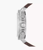 Privateer Chronograph Brown Leather Watch