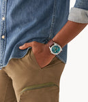 Privateer Chronograph Brown Leather Watch
