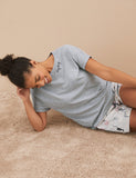 M&S Collection Pyjamas Cotton Rich Cat Print Short Pyjama Set