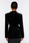 Forever 21 Velvet Belted Blazer