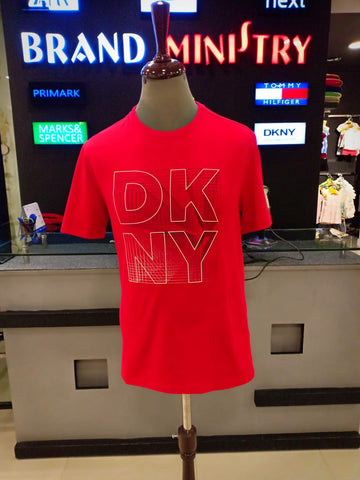 DKNY LOGO TEE RED