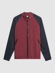 BEN SHERMAN WATERPROOF HARRINGTON JACKET - BURGUNDY
