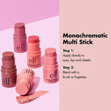 Monochromatic Multi Stick Glistening Peach