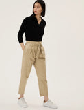 M&S COLLECTION
Cotton Rich Balloon Tapered Trousers