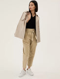 M&S COLLECTION
Cotton Rich Balloon Tapered Trousers