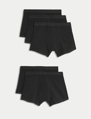 M&S COLLECTION
5pk Cotton Cool & Fresh™ Stretch Trunks