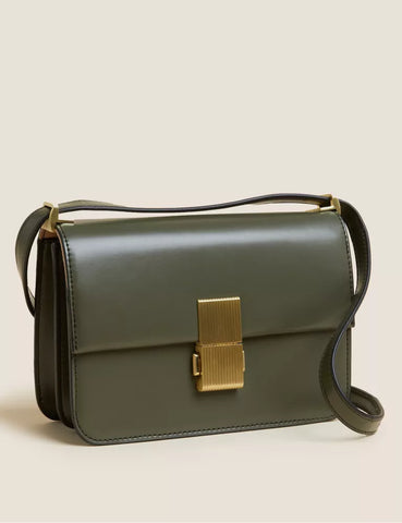 M&S COLLECTION Faux Leather Cross Body Bag
