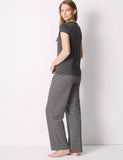 M&S COLLECTION Pure Cotton Striped Pyjama Set