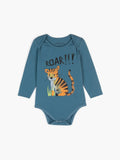 Bodysuits with tiger print
