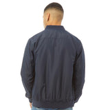 Brave Soul Mens Sanjay Bomber Jacket Navy