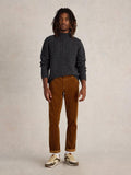 Men’s Lambswool Cable Knit Crew Neck Jumper
