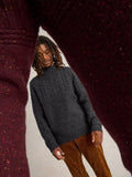 Men’s Lambswool Cable Knit Crew Neck Jumper