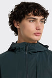 Men’s Matte Rubberized Windbreaker Jacket