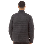 French Connection Mens Row 3 Funnel Superlight Jacket Dark Charcoal