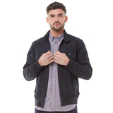 French Connection Mens Harrington Jacket Marine/Gunmetal