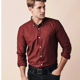 Crew Clothing Mens Crew Slim Oxford Shirt - Port Royale